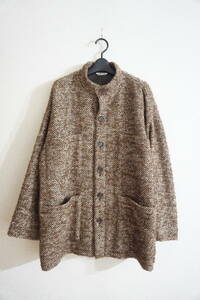 AURALEE 2022AW ツイードブルゾン ジャケット WOOL ALPACA HERINGBONE TWEED SHORT BLOUSON オーラリー