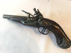  ultra rare * Napoleon gun model gun double trigger JAMES BARBAR ornamental gun 