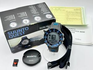 5-64 неиспользованный Suunto Sunto SS019159000 Quest Quest Blue Heart Metropolitan Running Watch Watch