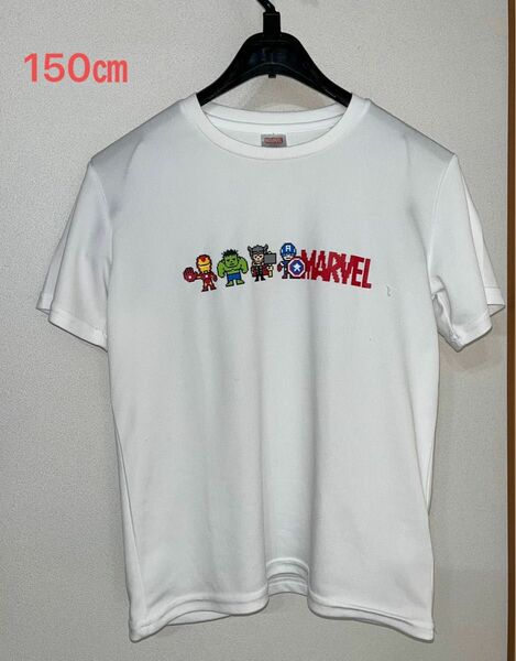 MARVEL マーベル　Tシャツ　半袖　150㎝ ホワイト