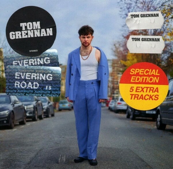 Tom Grennan Evering Road Special Edition トムグレナン EVERING ROADに、 カルヴィン・ハリス とのコラボ曲「By Your Side」