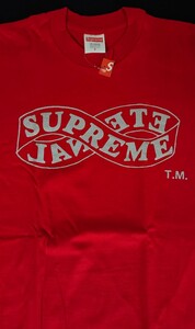 新品 Sサイズ Eternal Tee 赤 18FW Supreme Small Red Tシャツ 国内正規品 半タグ付き エターナル