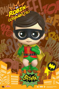 ロビン コスベイビー★バットマン 1966年TVシリーズ デフォルメ フィギュア★ホットトイズ HOT TOYS COSBABY BATMAN