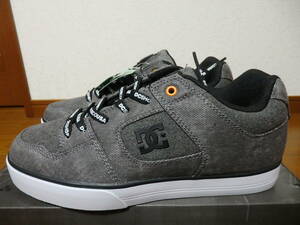 即決☆レア！限定！♪新品未使用 DC SHOES ＤＣシューズ スニーカー PURE TX SE 25.0cm デニムグレー