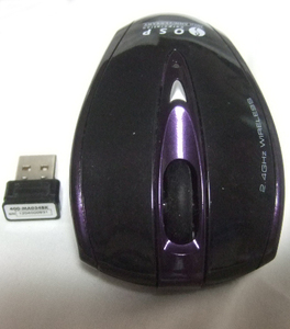  count change with function wireless mouse ( black ).