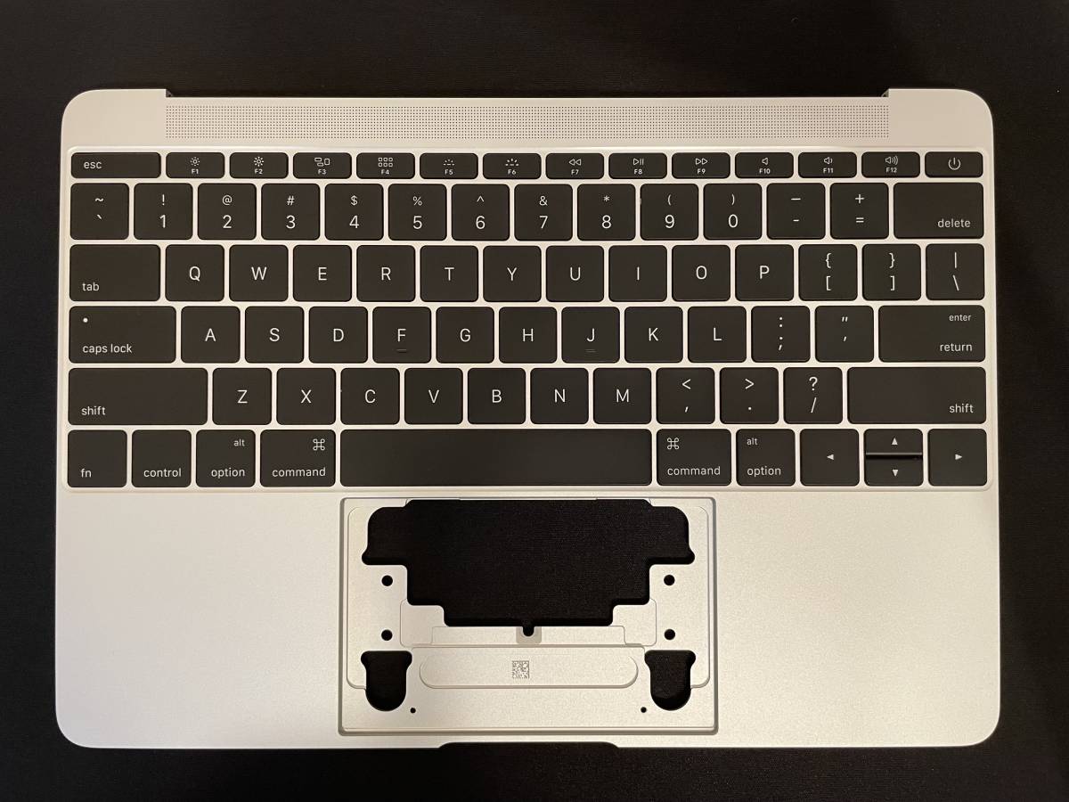 4/23終了 超美品 Macbook 12インチ USキーボード バッテリー新品-