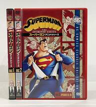 ★DVD スーパーマン アニメ・シリーズ DISC１～３ 全3巻セット_画像1