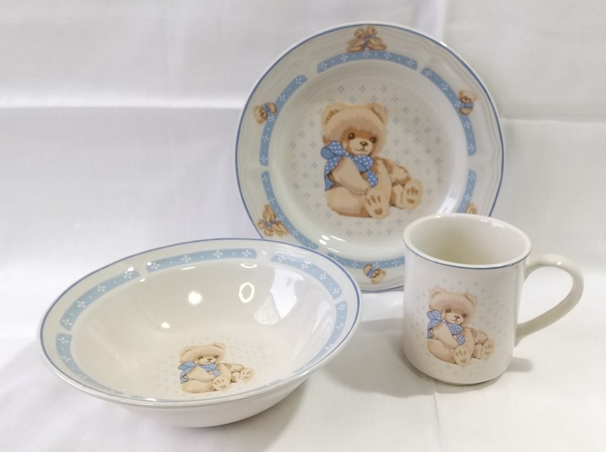 ヤフオク! -「テディベア」(食器) (キッチン、食器)の落札相場・落札価格