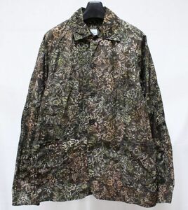 POST O'ALLS OVERALLS ポスト オーバーオールズ SWEETBEAR JUNGLE BATIK カバーオール ジャケット S 総柄 アメリカ製