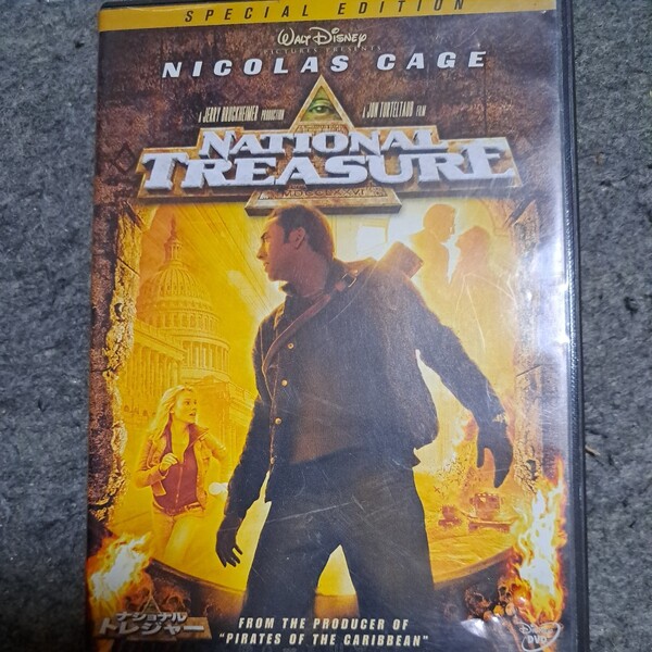 ナショナルトレジャー DVD ニコラスケイジ ディズニー