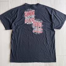 P332-13 フルーツオブザルーム　FRUIT OF THE LOOM チア　US古着　半袖　Tシャツ　プリント_画像2