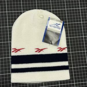 90 -е годы ・ Reebok "Сделано в Японии" вязаная шляпа Old Vintage