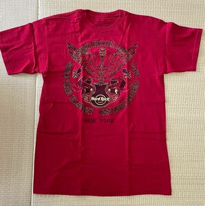 ハードロックカフェ　Tシャツ　ニューヨーク　レッド