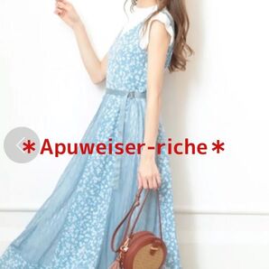 フラワーレース切り替えキャミワンピース°・*:.。.☆