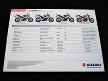 スズキ　ＧＳＲ６００　２００６年？　希少・輸出用カタログ・美美品・送料込み！_画像10