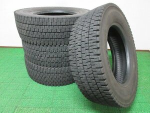 K704【送料無料 SALE品】245/70R19.5 136/134 ダンロップ スタッドレス DECTES SP001 21年製 4本 激安 大型 低床 トラック ユニック 積載車