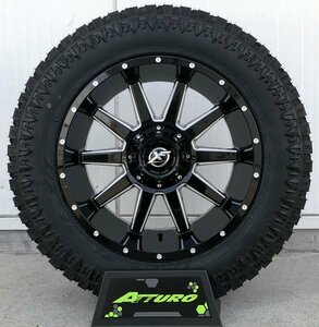 新品 20x10J ハマーH3 FJクルーザー XF OFFROAD XF219 20インチタイヤホイール ATTURO TRAIL BLADE XT 275/55R20 285/55R20 33x12.50R20