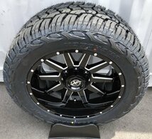 20x10J ランクル200 ランクル100 XF OFFROAD XF219 20インチマッドタイヤホイールセット YOKOHAMA GEOLANDAR X-AT 285/55R20 33x12.50R20_画像4