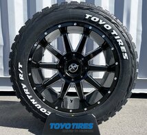 新品 20x10J FJクルーザー ハマーH3 XF OFFROAD XF219 20インチタイヤホイールセット TOYO OPEN COUNTRY RT 275/55R20 ホワイトレター_画像3