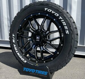 新品 Black Mamba レクサス LX570 LX470 LEXUS 20インチタイヤホイールセット TOYO OPEN COUNTRY RT 275/55R20 ホワイトレター BM7 LT