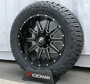 20x10J ダッジラム ダッヂラム XF OFFROAD XF219 20インチマッドタイヤホイールセット YOKOHAMA GEOLANDAR X-AT 285/55R20 33x12.50R20