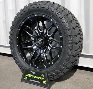 新品 20x10J ダッジラム ラムトラ XF OFFROAD XF222 20インチマッドタイヤホイール ATTURO TRAIL BLADE MT 285/50R20 33x12.50R20 35x12.5