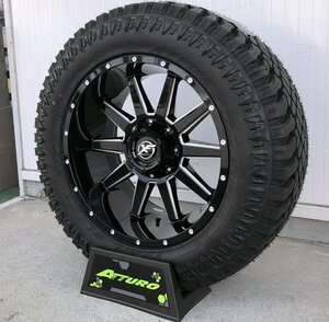 新品 20x10 セコイア タンドラ XF OFFROAD XF219 20インチタイヤホイールセット ATTURO TRAIL BLADE XT 275/55R20 285/55R20 33x12.50R20