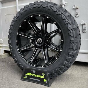 20x10J エクスペディション XF OFFROAD XF220 20インチマッドタイヤホイール ATTURO TRAIL BLADE MT 285/50R20 33x12.50R20 35インチ