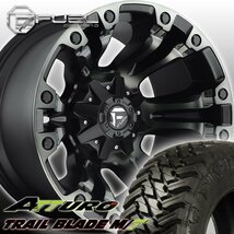 FUEL D569 Vapor ハマー H2 H1 HUMMER 新品 20インチマッドタイヤホイールセット ATTURO TRAIL BLADE MT 35x12.50R20 37x13.50R20_画像1