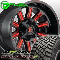 FUEL D621 Hardline HUMMER ハマー H2 H1 新品 22x12J 22×12J 22インチマッドタイヤホイールセット ATTURO TRAIL BLADE XT 325/50R22_画像1