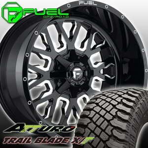 FUEL D611 Stroke F150 エクスペディション 20インチタイヤホイールセット ATTURO TRAIL BLADE XT 275/55R20 285/55R20 305/55R20