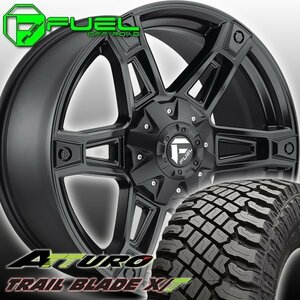 FUEL D624 Dakar サバーバン タホ アバランチ 20インチタイヤホイールセット ATTURO TRAIL BLADE XT 275/55R20 285/55R20 305/55R20