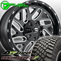 FUEL D581 Triton タンドラ セコイア ランクル 20インチタイヤホイールセット ATTURO TRAIL BLADE XT 275/55R20 285/55R20 305/55R20 X/T_画像1