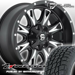 FUEL D513 Throttle エスカレード タホ サバーバン シルバラード 20インチタイヤホイールSET NITTO TERRA GRAPPLER 265/50R20 275/55R20