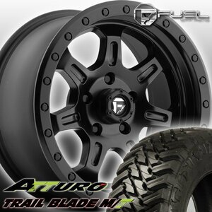 FUEL D572 JM2 JEEP JKラングラー アンリミテッド 20インチマッドタイヤホイールセット ATTURO TRAIL BLADE MT 285/50R20 33x12.50R20