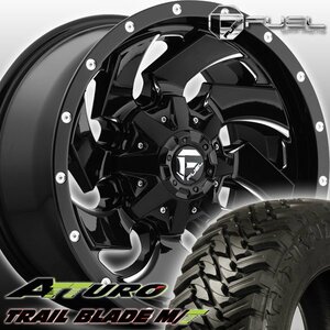 FUEL D574 Cleaver ハマー H2 H1 HUMMER 新品 20インチマッドタイヤホイールセット ATTURO TRAIL BLADE MT 35x12.50R20 37x13.50R20