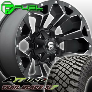 FUEL D546 Assault サーフ プラド タコマ 20インチタイヤホイールセット ATTURO TRAIL BLADE XT 275/55R20 285/55R20 305/55R20 X/T