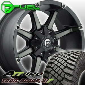 FUEL D556 Coupler ハマーH3 FJクルーザー ユーコン 20インチタイヤホイールセット ATTURO TRAIL BLADE XT 275/55R20 285/55R20 305/55R20