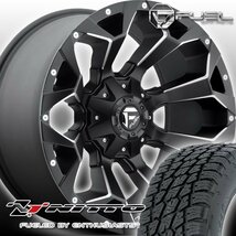 FUEL D546 Assault サーフ プラド タコマ ハマーH3 FJクルーザー 20インチタイヤホイールセット NITTO TERRA GRAPPLER 265/50R20 275/55R20_画像1