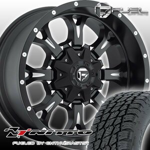 FUEL D517 Krank サーフ プラド タコマ ハマーH3 FJクルーザー 20インチタイヤホイールセット NITTO TERRA GRAPPLER 265/50R20 275/55R20