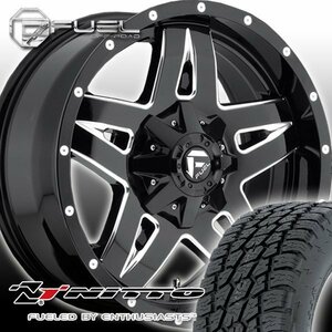 FUEL D554 F/B F150 ナビゲーター エクスペディション 20インチタイヤホイールセット NITTO TERRA GRAPPLER 265/50R20 275/55R20