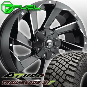 FUEL D592 Razor シルバラード シエラ デナリ 20インチタイヤホイールセット ATTURO TRAIL BLADE XT 275/55R20 285/55R20 305/55R20