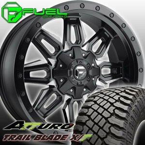 FUEL D591 Neutron ランクル200 ダッジ ラム 20インチタイヤホイールセット ATTURO TRAIL BLADE XT 275/55R20 285/55R20 305/55R20 X/T