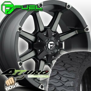 FUEL D556 Coupler ハマー H2 H1 HUMMER 新品 20インチマッドタイヤホイールセット ATTURO TRAIL BLADE BOSS LT325/60R20 35x13.0R20