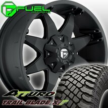 FUEL D509 Octane エスカレード タホ ナビゲーター 20インチタイヤホイールセット ATTURO TRAIL BLADE XT 275/55R20 285/55R20 305/55R20_画像1