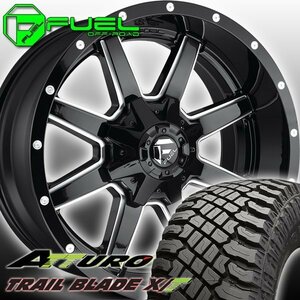 FUEL D610 Maverick エスカレード ナビゲーター タホ 20インチタイヤホイールセット ATTURO TRAIL BLADE XT 275/55R20 285/55R20 305/55R20