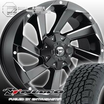 FUEL D592 Razor ナビゲーター エクスペディション シルバラード 20インチタイヤホイールSET NITTO TERRA GRAPPLER 265/50R20 275/55R20_画像1