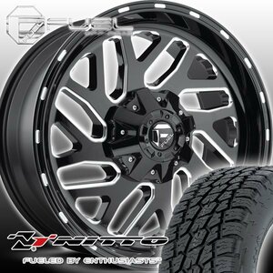 FUEL D581 Triton サーフ プラド タコマ ハマーH3 FJクルーザー 20インチタイヤホイールセット NITTO TERRA GRAPPLER 265/50R20 275/55R20