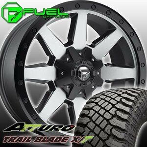 FUEL D599 WILDCAT ハマーH3 FJクルーザー ユーコン 20インチタイヤホイールセット ATTURO TRAIL BLADE XT 275/55R20 285/55R20 305/55R20