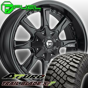 FUEL D604 Hydro エスカレード タホ アルマダ 20インチタイヤホイールセット ATTURO TRAIL BLADE XT 275/55R20 285/55R20 305/55R20